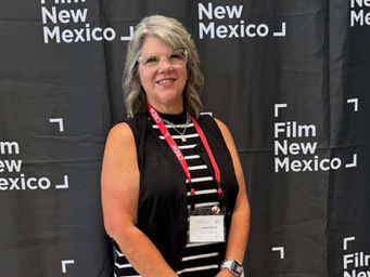 Owner Carissa Mitchell at the New Mexico Film Office Conference.
