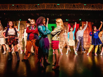 The cast of Cardboard Playhouse’s production of Disney’s Descendants the Musical