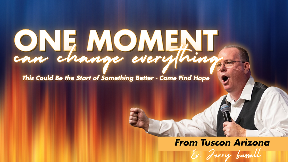 One Moment - Revival Service Jerry Fussell