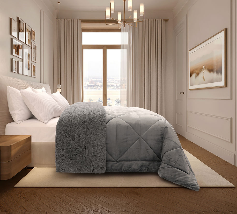 Miniatura: EDREDÓN CON CORDERITO GALANT QUEEN