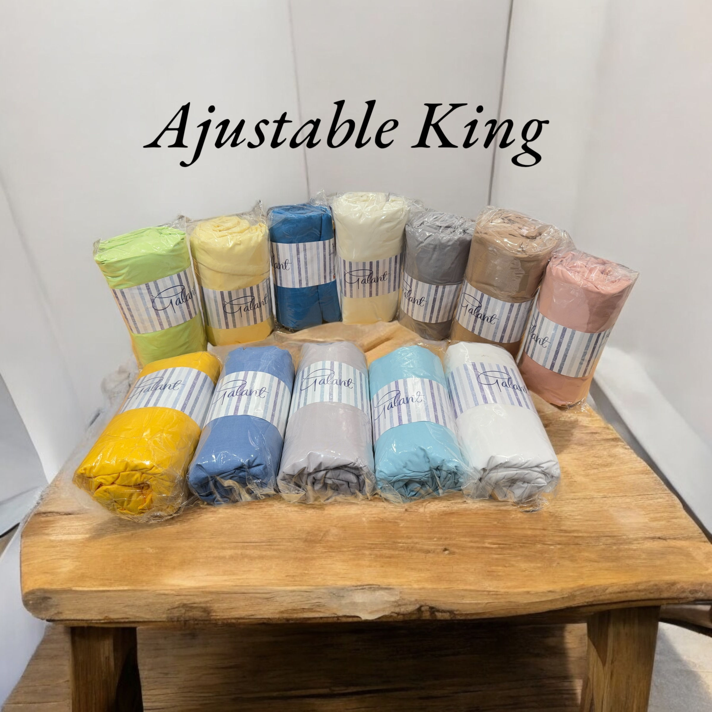 SABANA AJUSTABLE PIERRE BALMAIN 144 HILOS KING 