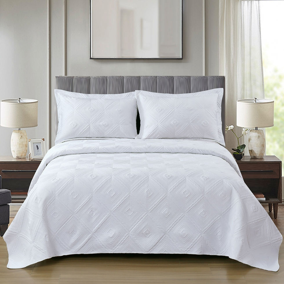 Miniatura: CUBRECAMA DIAMOND TWIN CON FUNDA DE ALMOHADA