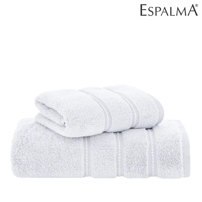 Miniatura: SET TOALLON Y TOALLA  BABY SKIN ESPALMA 450g