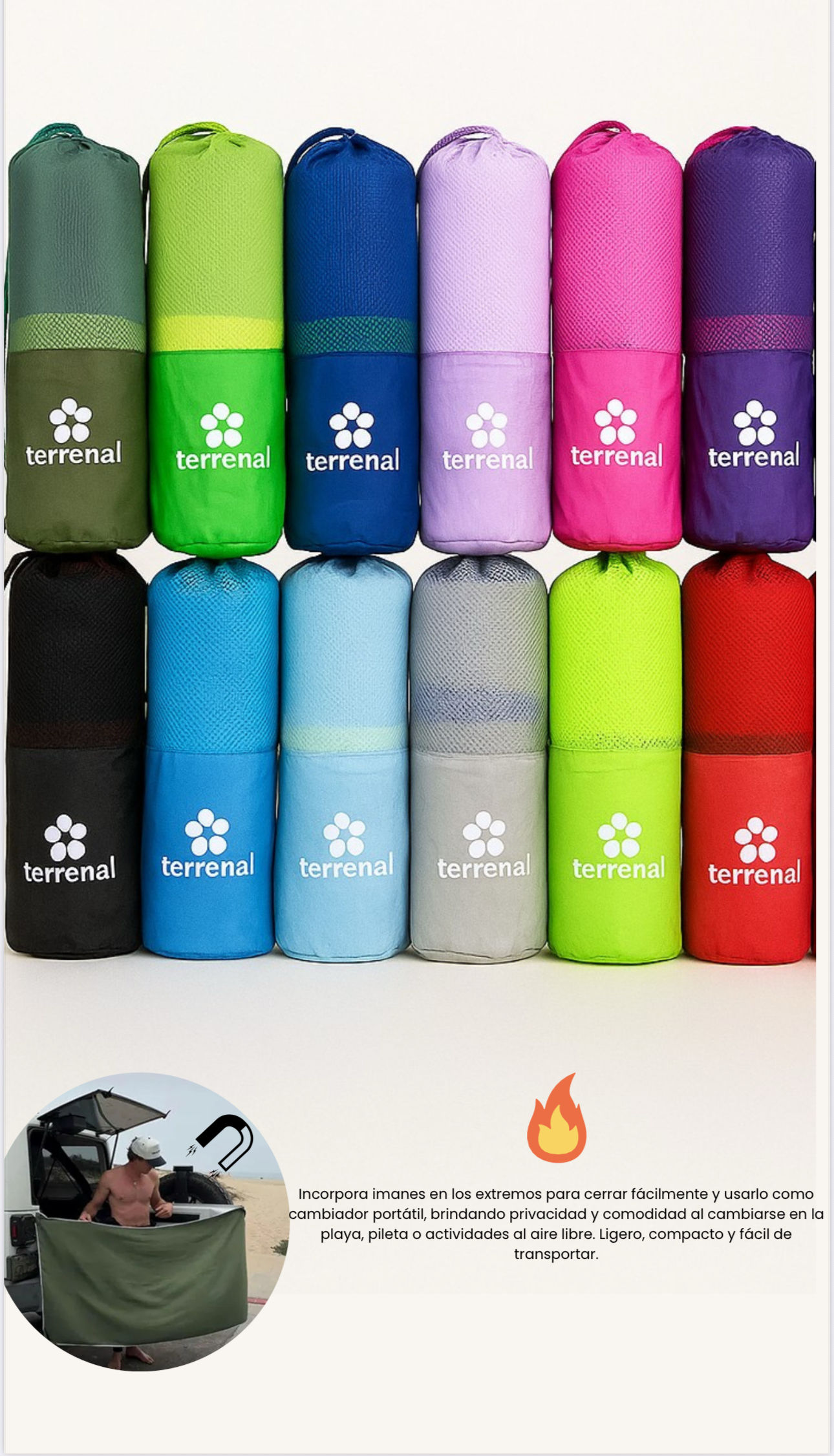 ELEGI TU PROMO TOALLON SECADO RAPIDO XXL 1.75 X 1.02