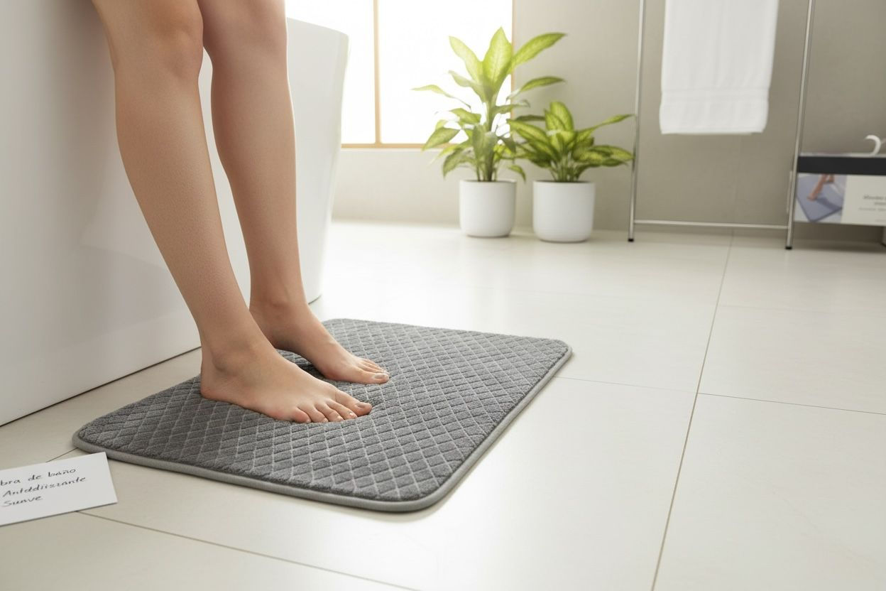ALFOMBRA DE BAÑO GRUESA MEMORIA