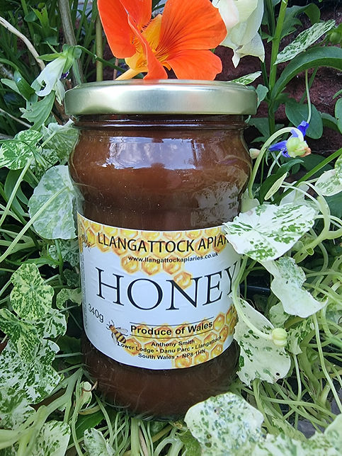 Honey in a jar