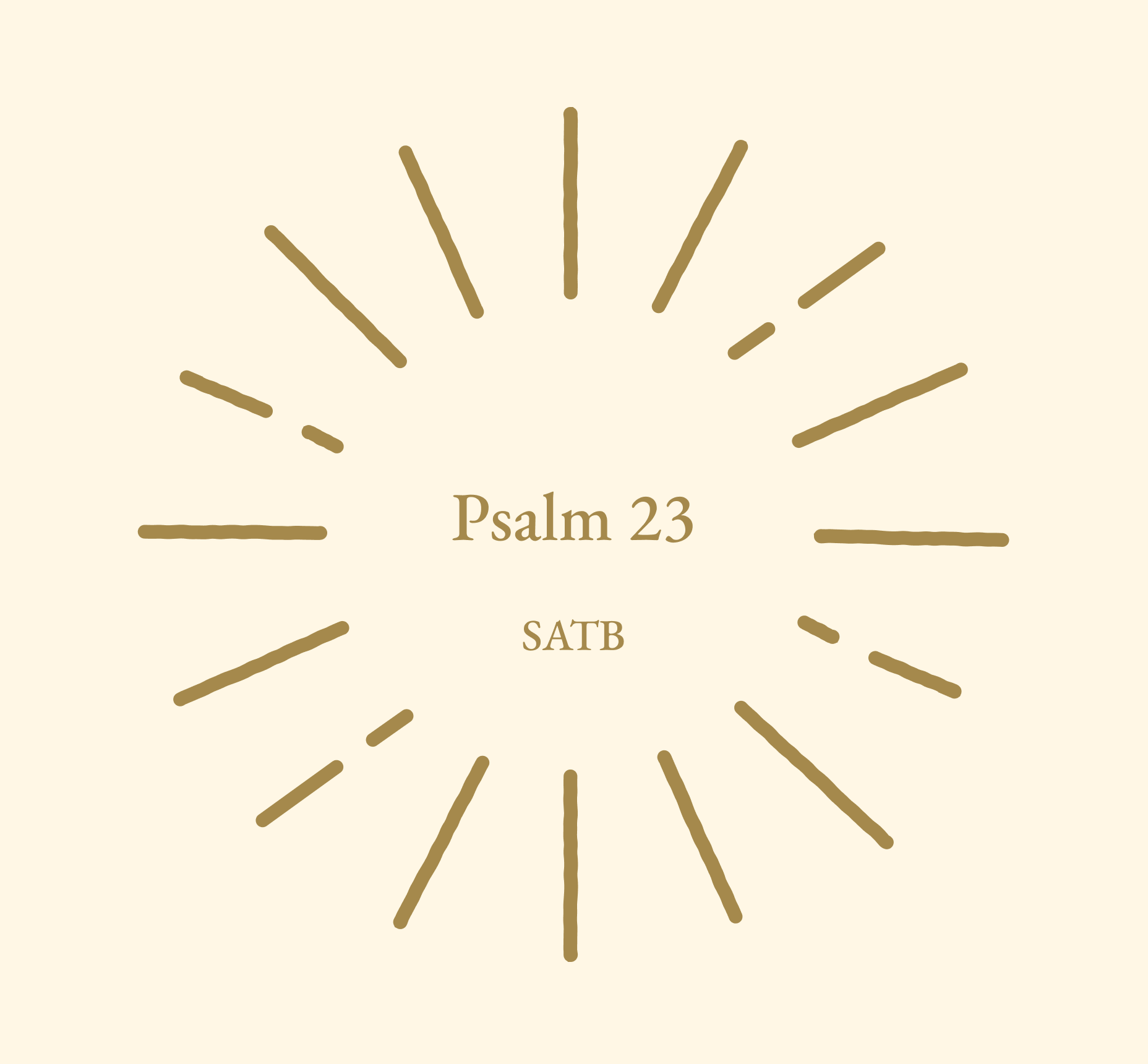 Psalm 23 (SATB)