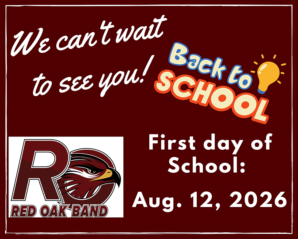 Can't Wait to See You! Aug. 2026