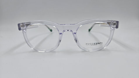 lunettes homme hugo conti  acétate cristal disponibles chez votre opticien à boulogne sur mer outreau wimereux calais et la cote d'opale