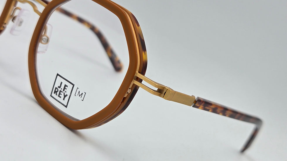 lunettes combinées originales et colorées  de la marque jfrey chez votre opticien a boulogne sur mer outreau wimereux calais et la cote d'opale