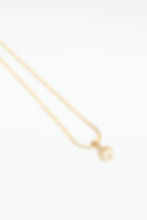 Thumbnail: Zodiac sign necklace with snake chain