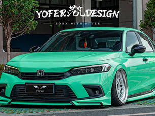 Yofer design Honda Civic body kit
