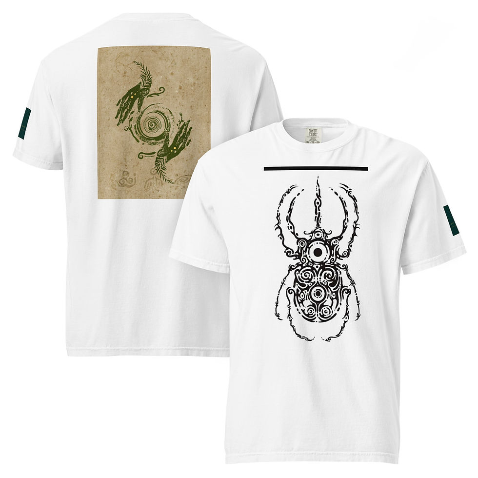 Thumbnail: Unisex garment-dyed heavyweight t-shirt