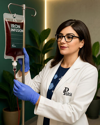 Iron Infusion Therapy - Parsa Wellness Clinic in North Vancouver
