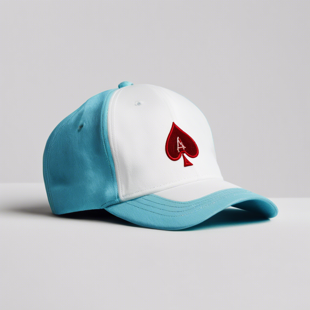 Embroidered Poker Cap
