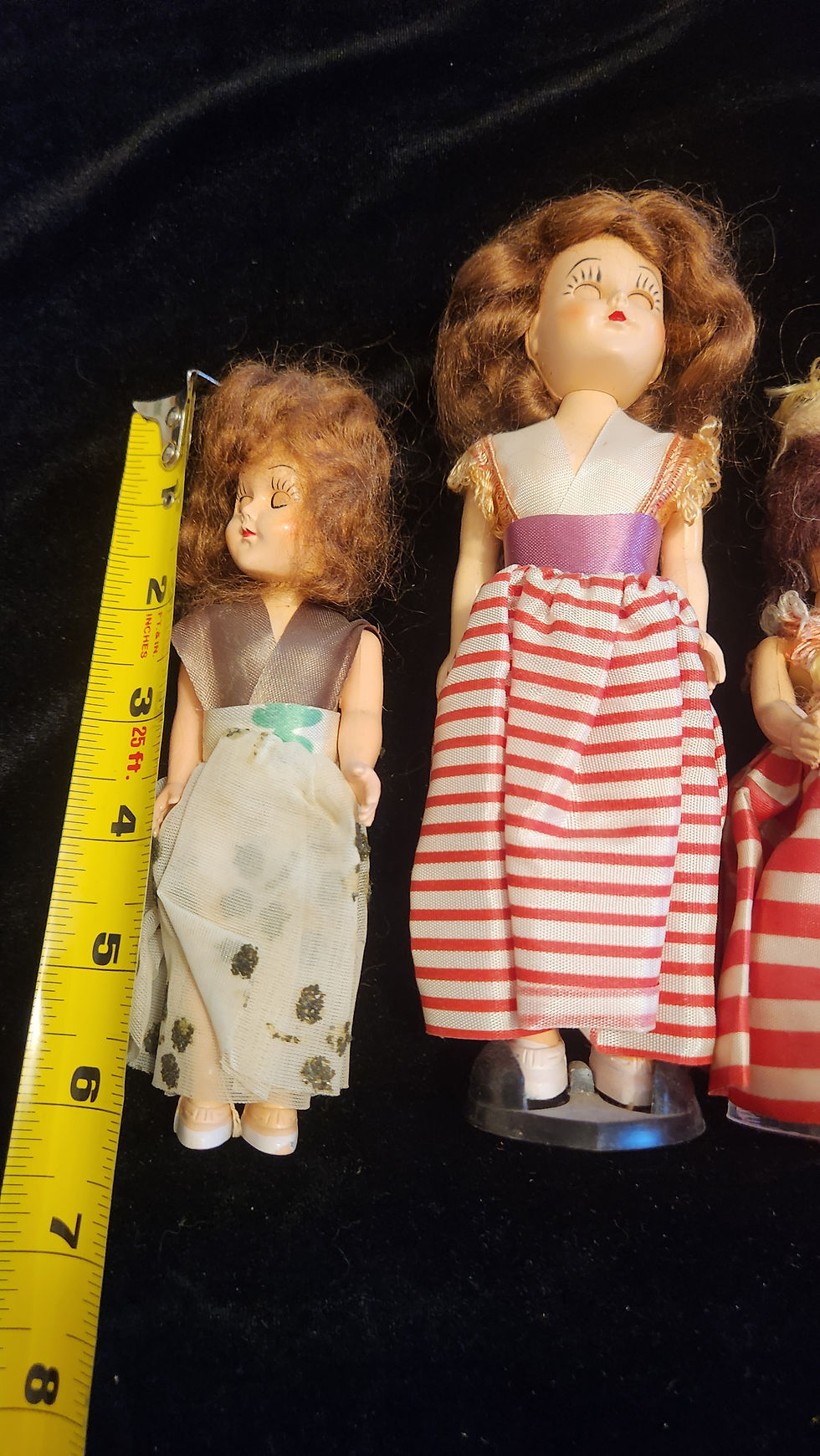 Thumbnail: Vintage Colgate-Palmolive Promotional Dolls Lot of 3 No Box