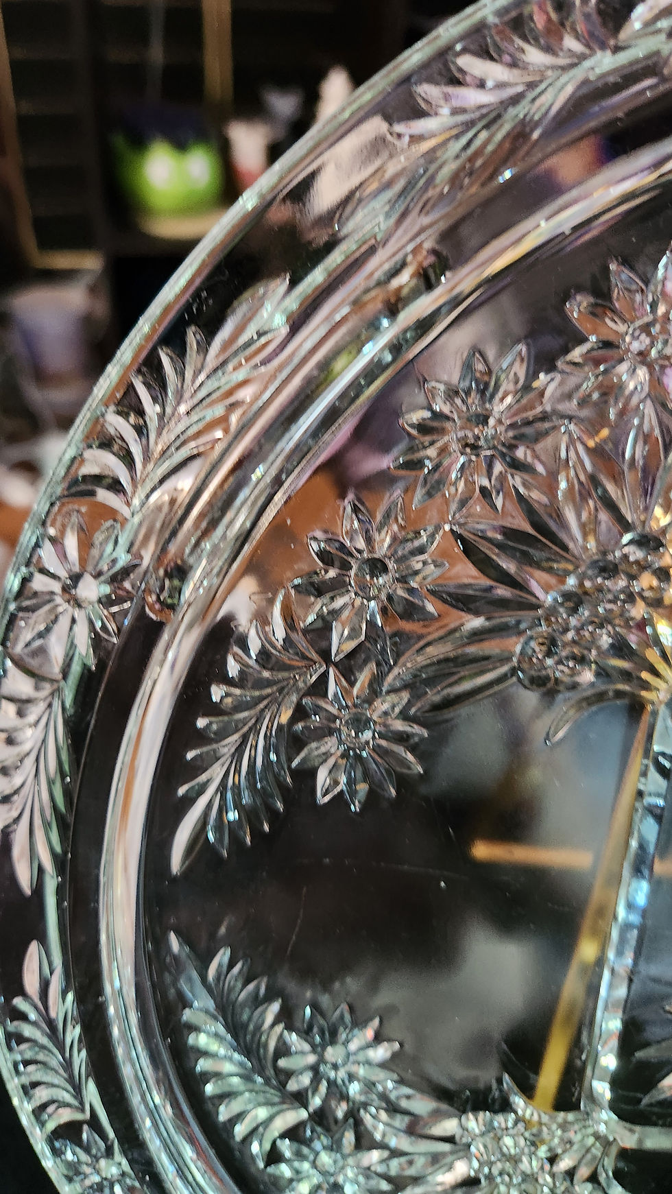 Thumbnail: 12  inch Indiana Glass Line #731 Cake Plate Era  1930's