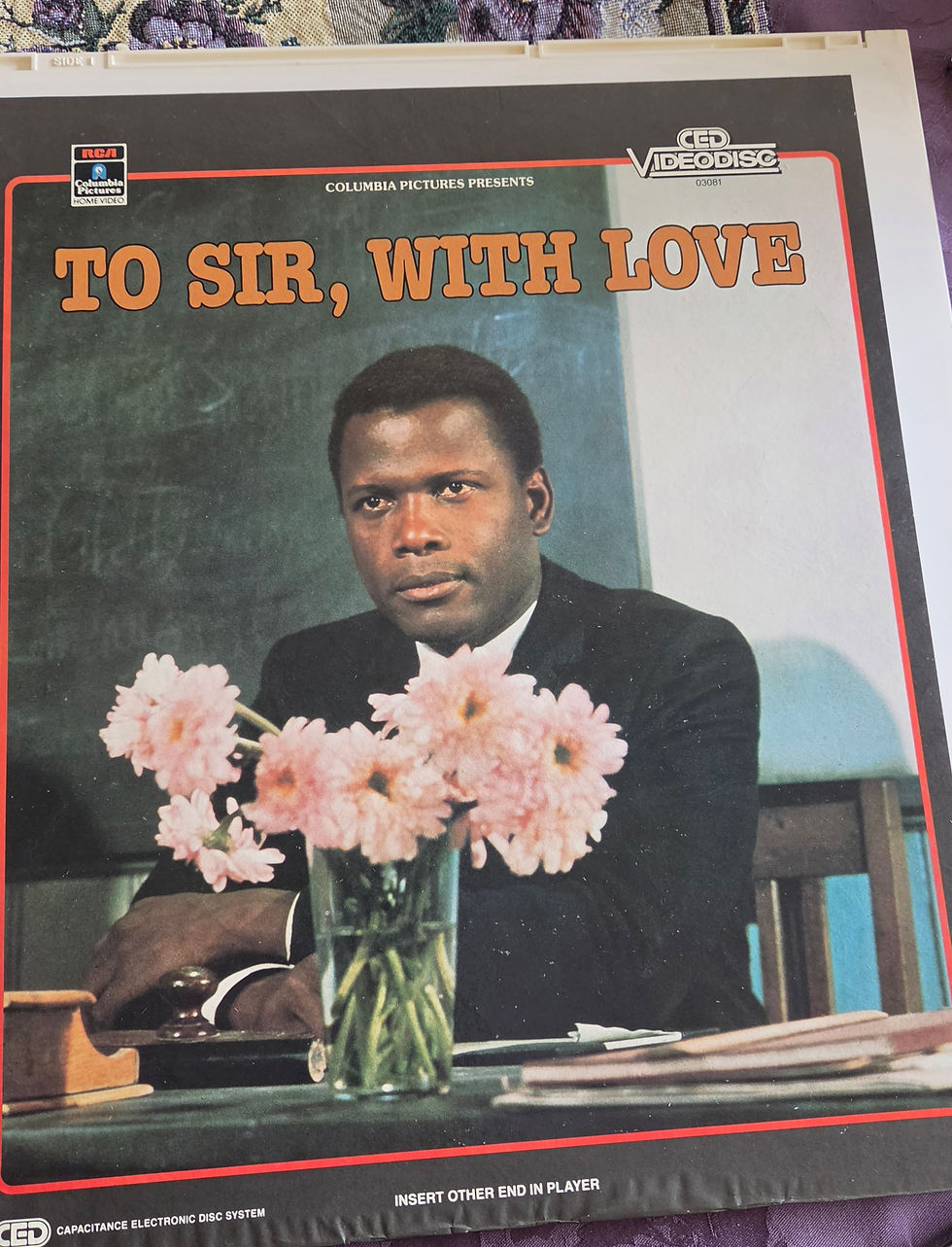 Thumbnail: Vintage To Sir, With Love CED 1967 Sidney Poitier