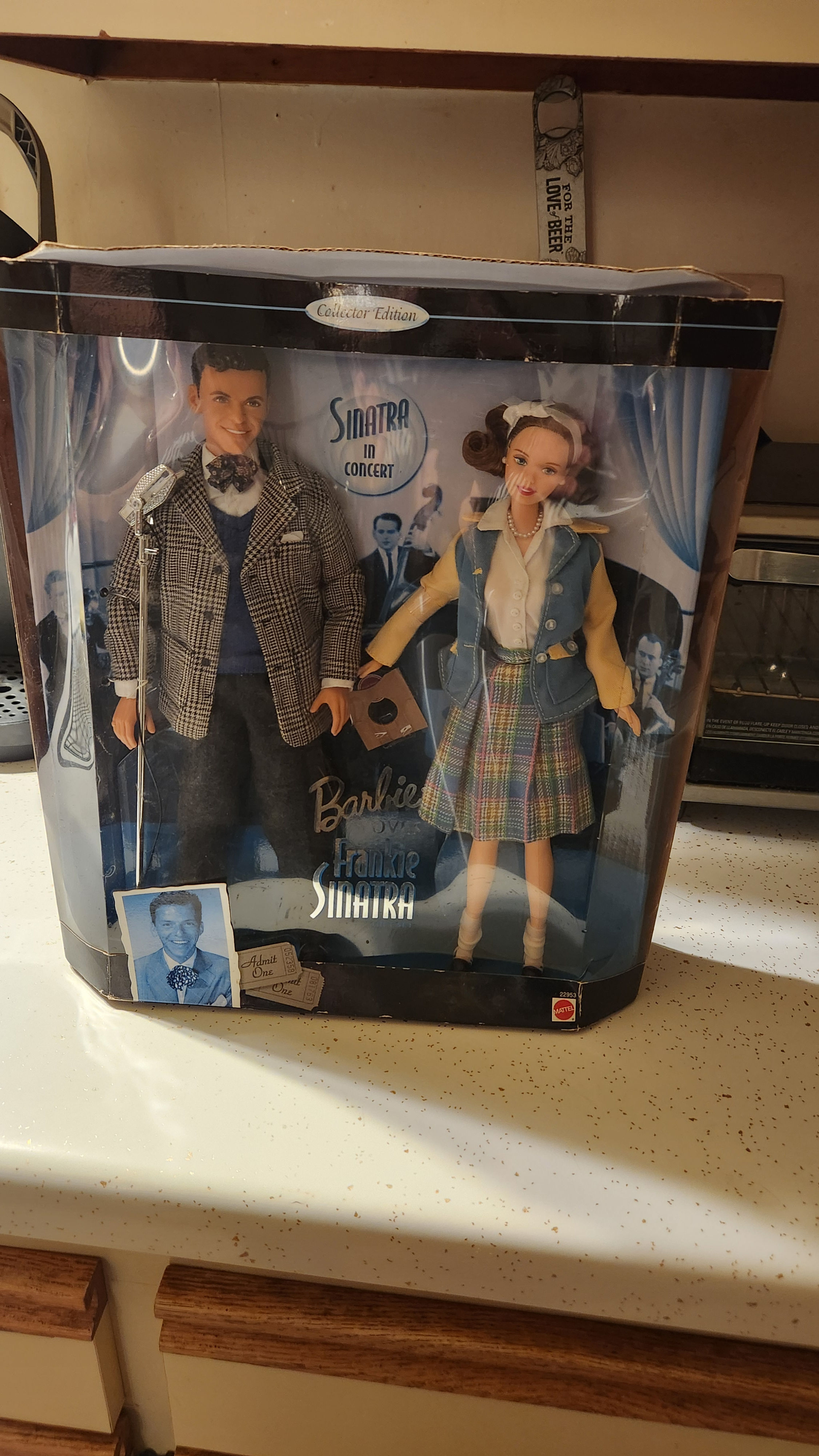 Mattel Barbie Loves Frank Sinatra Collectible Dolls 1999