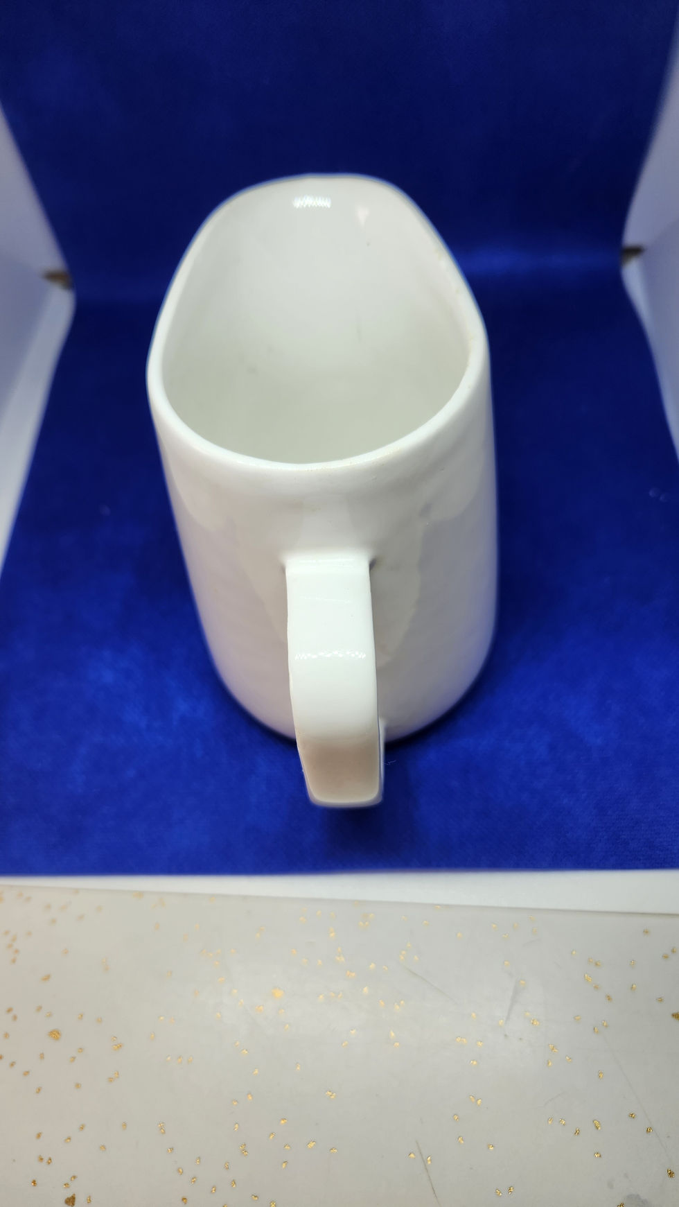 Thumbnail: Vintage Mikasa Terra Stone White Cream Pitcher #7083