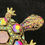 Thumbnail: Turtle Brooch  Good Luck Pin Vintage Look Gold plated Queen Broach