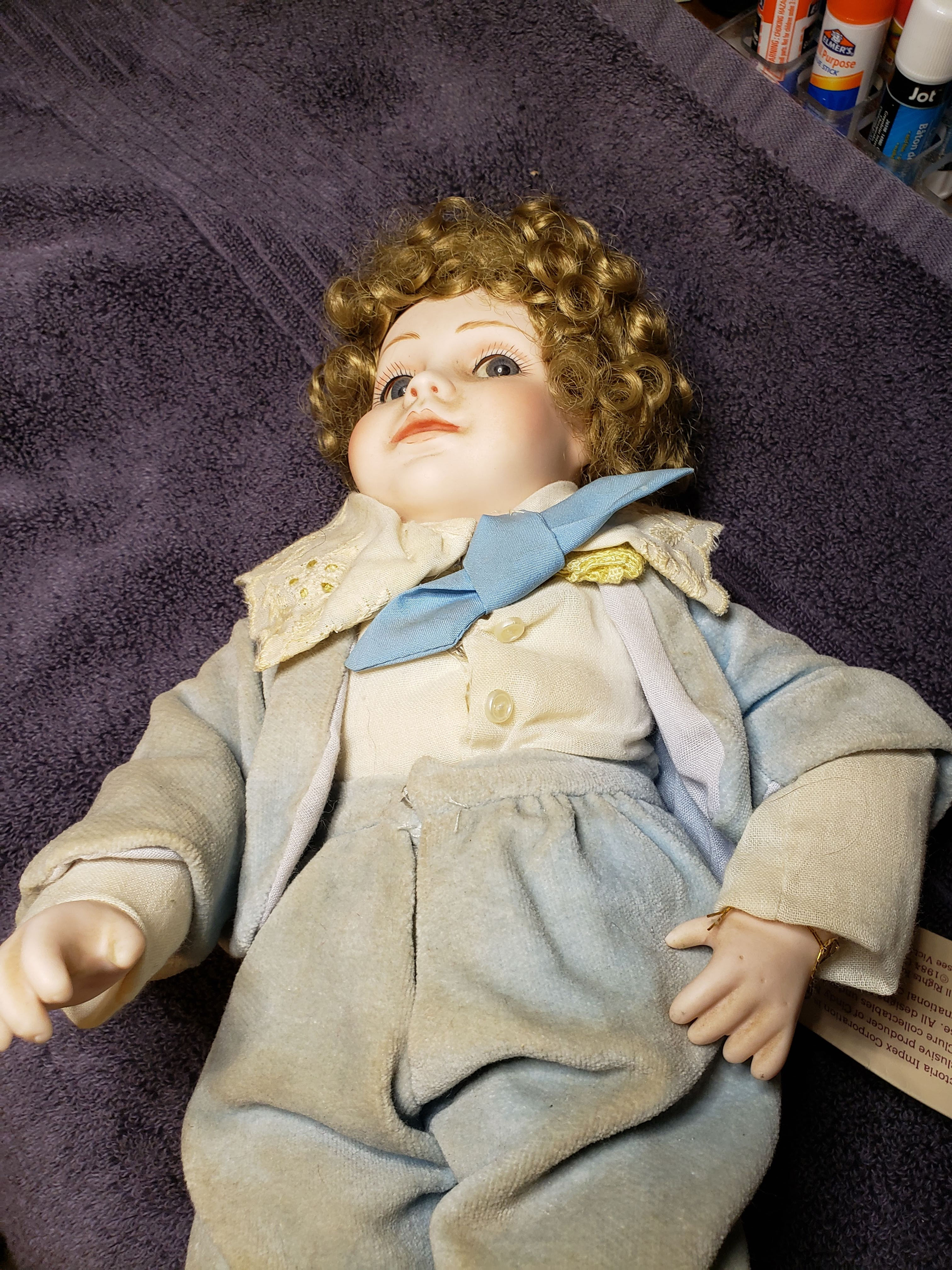 Vintage Cindy McClure "Forget me not" Boy doll