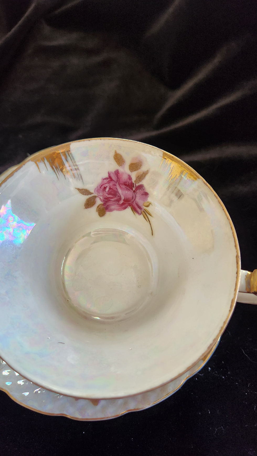 Thumbnail: Royal Albert Bone China Footed Teacup & Saucer Old Country Roses