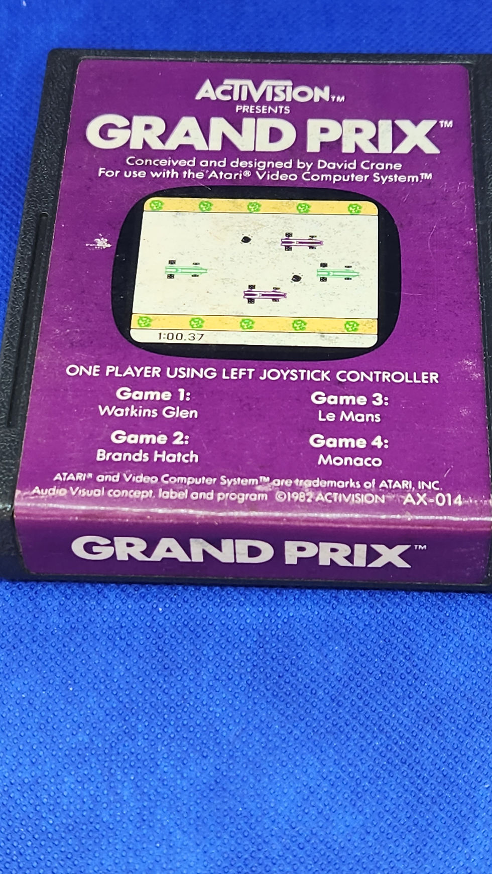 Vintage Activision Games (3) Grand Prix Pitfall & Haunted House (1) Sega Frogger