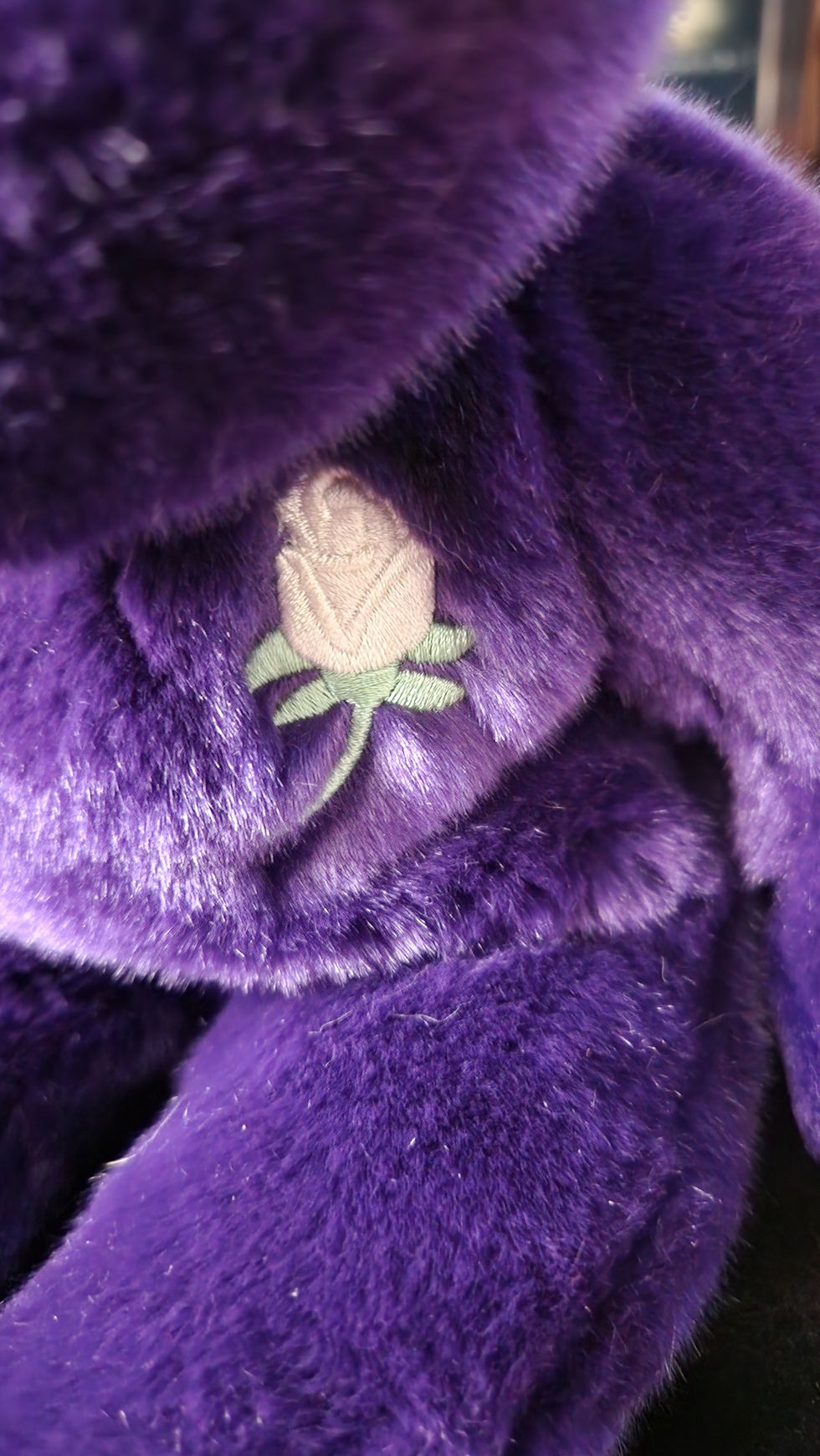 Thumbnail: Vintage Ty Beanie Buddy "Princess" Tribute Bear 14"