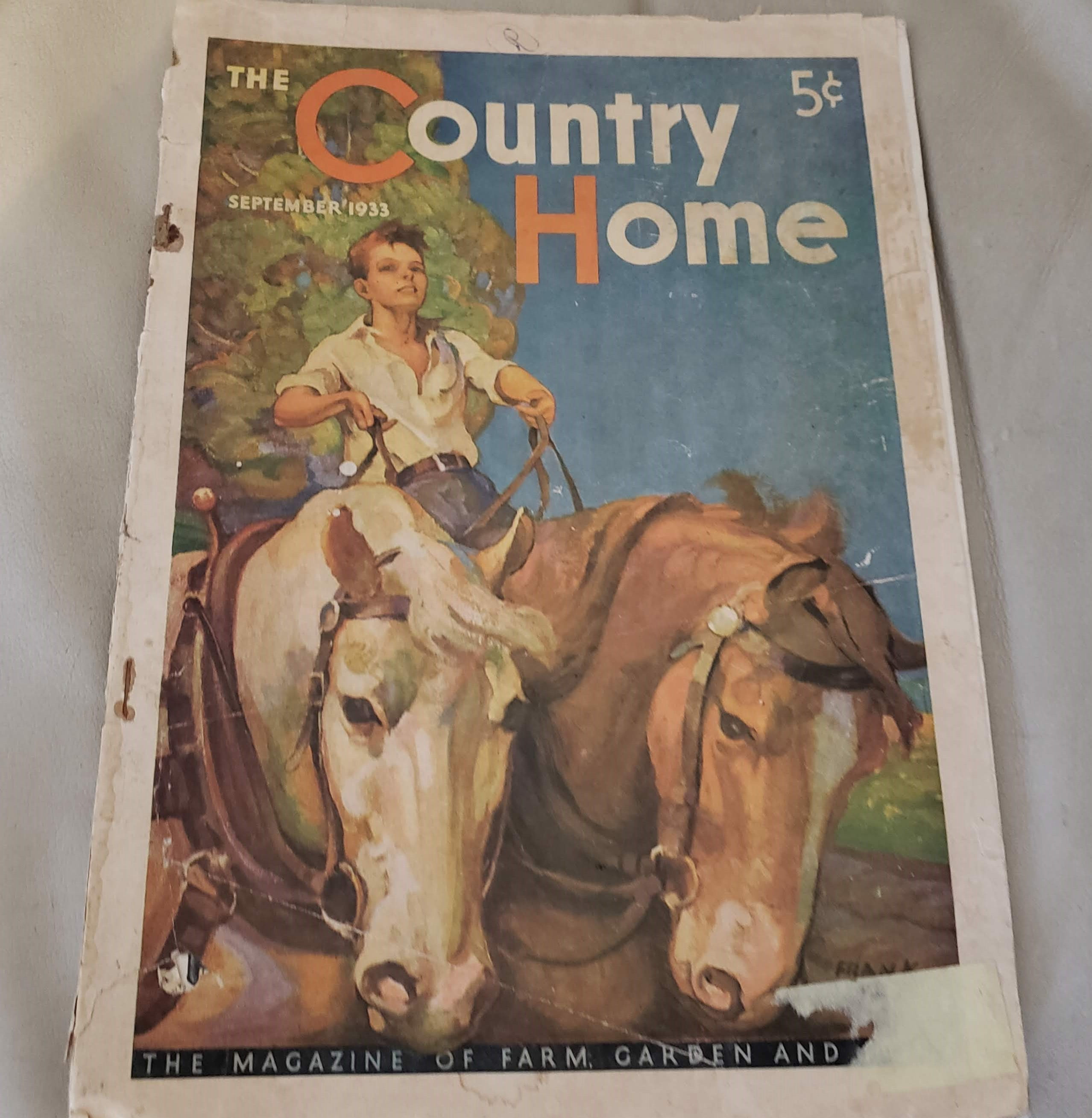 Vintage Country Home Magazine