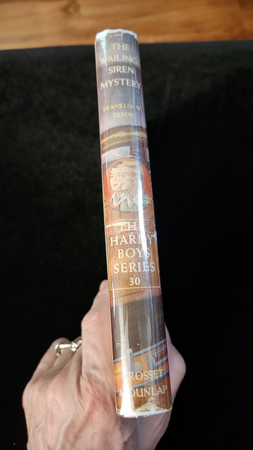 Thumbnail: Vintage Hardy Boys The Wailing Siren Mystery (C) 1951