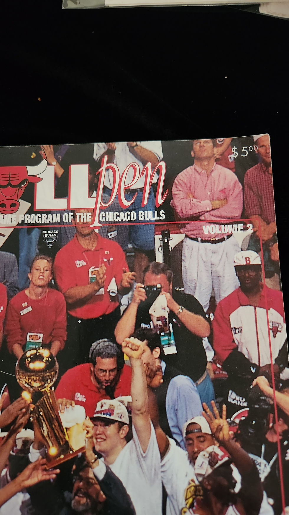 Thumbnail: The 1996-97 Official Game Program of the Chicago Bulls edition 3 volume 2