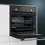 Küçük resim: Siemens HB237JES0T iQ500 Ankastre Fırın 60 x 60 cm Siyah 8 programlı