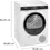 Küçük resim: Siemens WQ51G200TR iQ300 Isı Pompalı Kurutma Makinesi 10 kg
