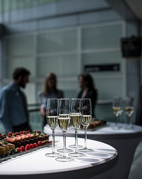 Refreshments on Table