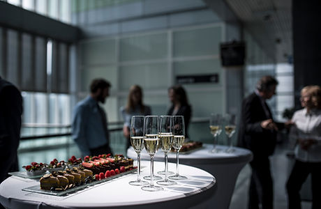 Refreshments on Table