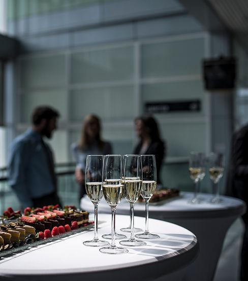 Refreshments on Table