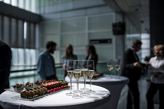 Refreshments on Table