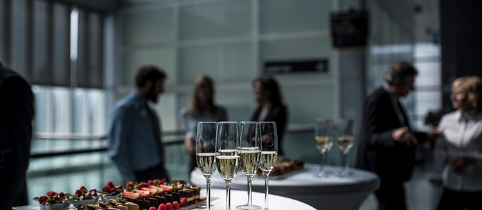 Refreshments on Table