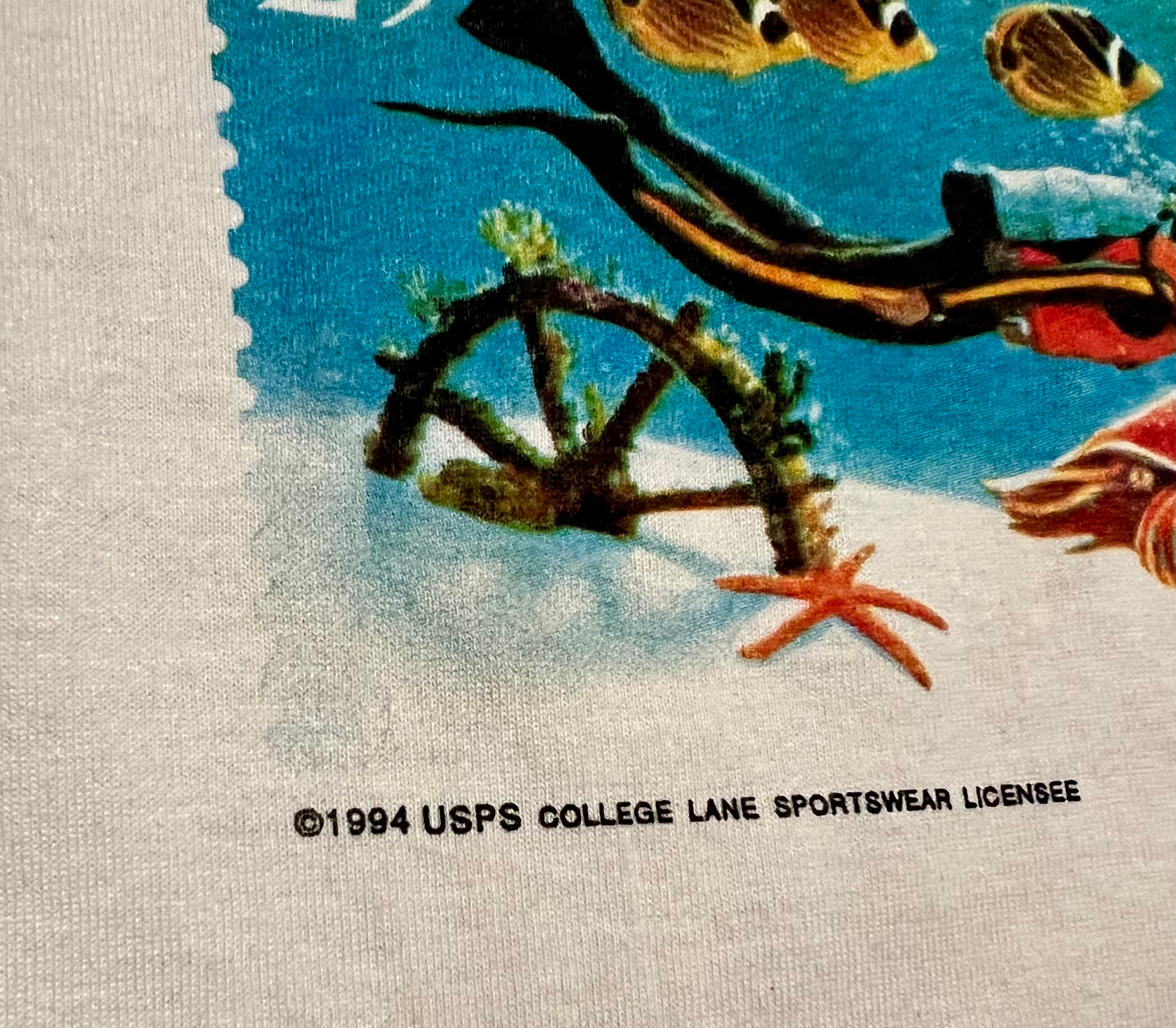 Wonders of The Seas 1994 Single Stitched Vintage Graphic T-Shirt