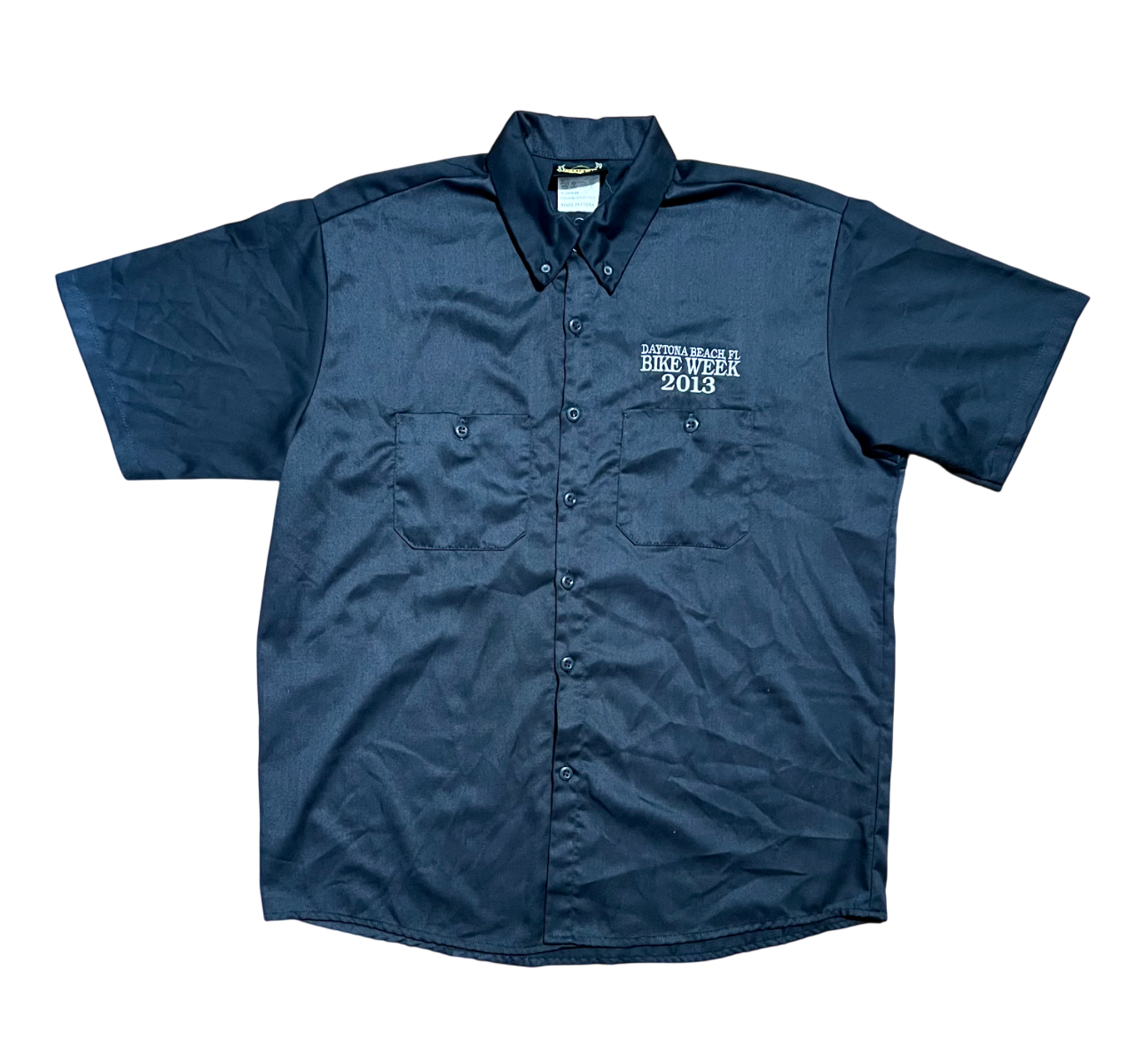 Bike Week Daytona Beach 2013 Short Sleeve Mechanic Shirt