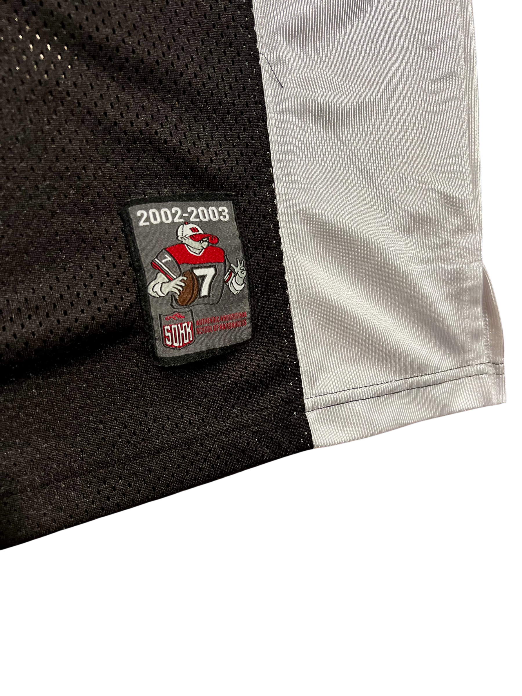 School of Hard Knocks Vintage Y2K '02-'03 Black Football Jersey