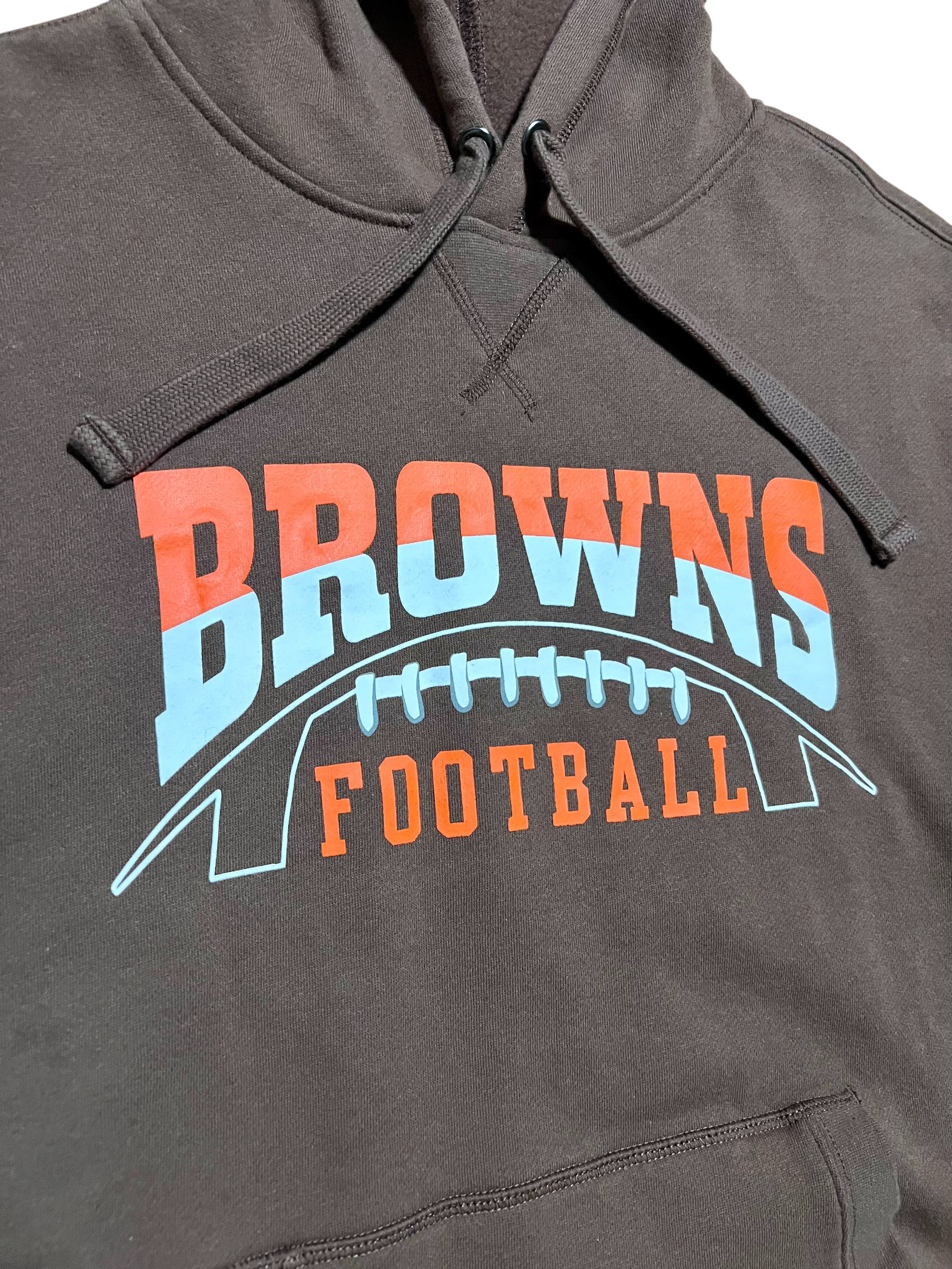 Cleveland Browns Mitchell & Ness Throwbacks Short Sleeve Hoodie