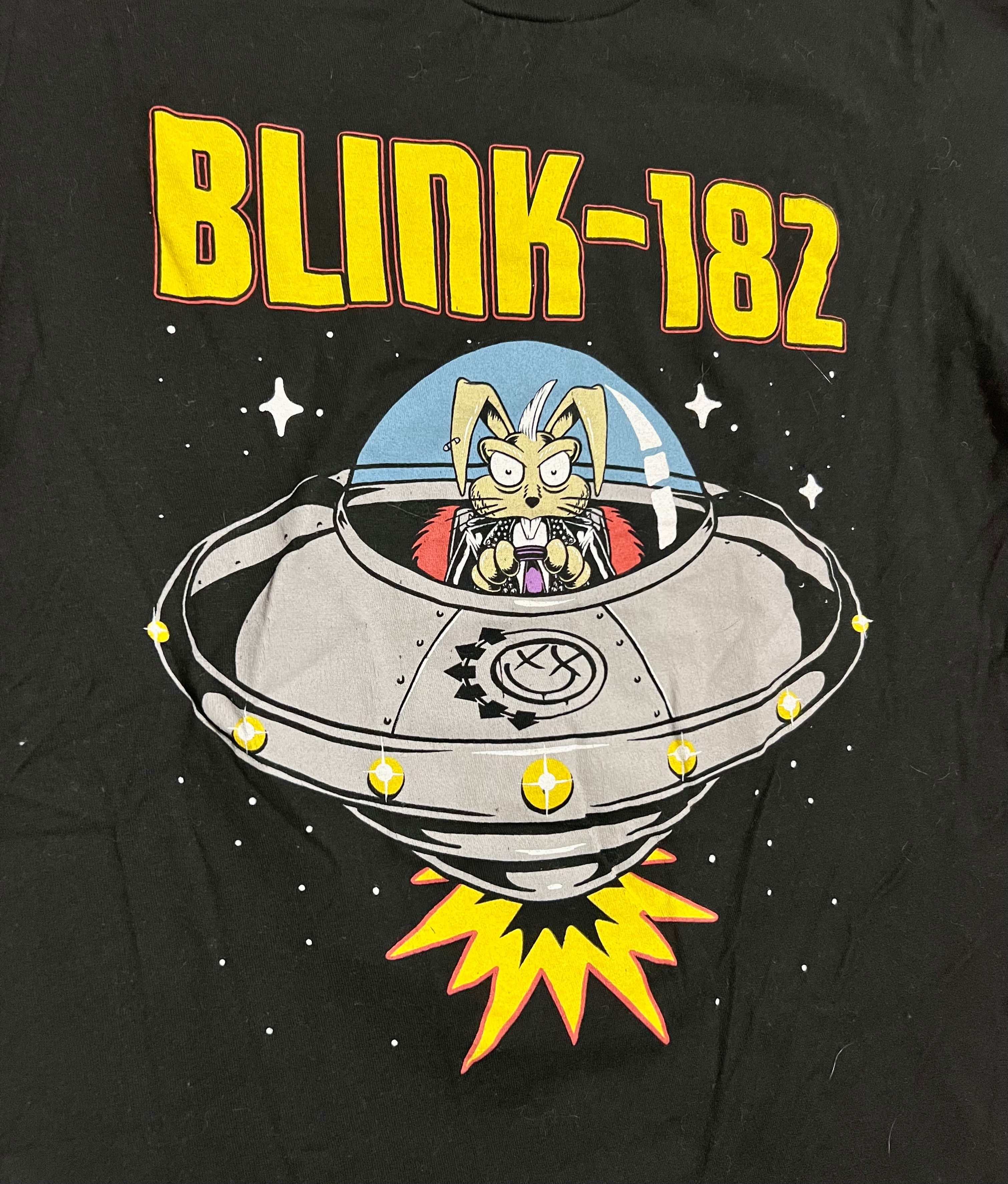 Blink-182 Official World Tour '23-'24 Rabbit UFO Band T-Shirt