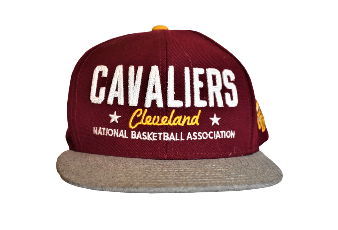 Cleveland Cavaliers Adidas Wine & Gold NBA Embroidered Snapback Hat