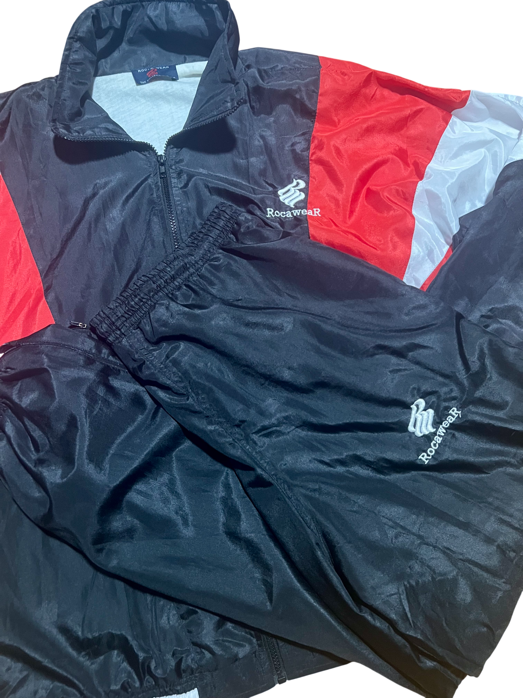 Rocawear Vintage 90s "The Collection USA" 2 Piece Track Suit