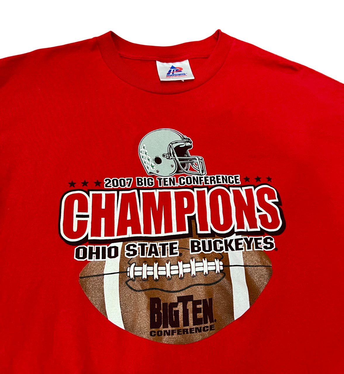 Ohio State '07 Big Ten Conference Champions Vintage Graphic T-Shirt