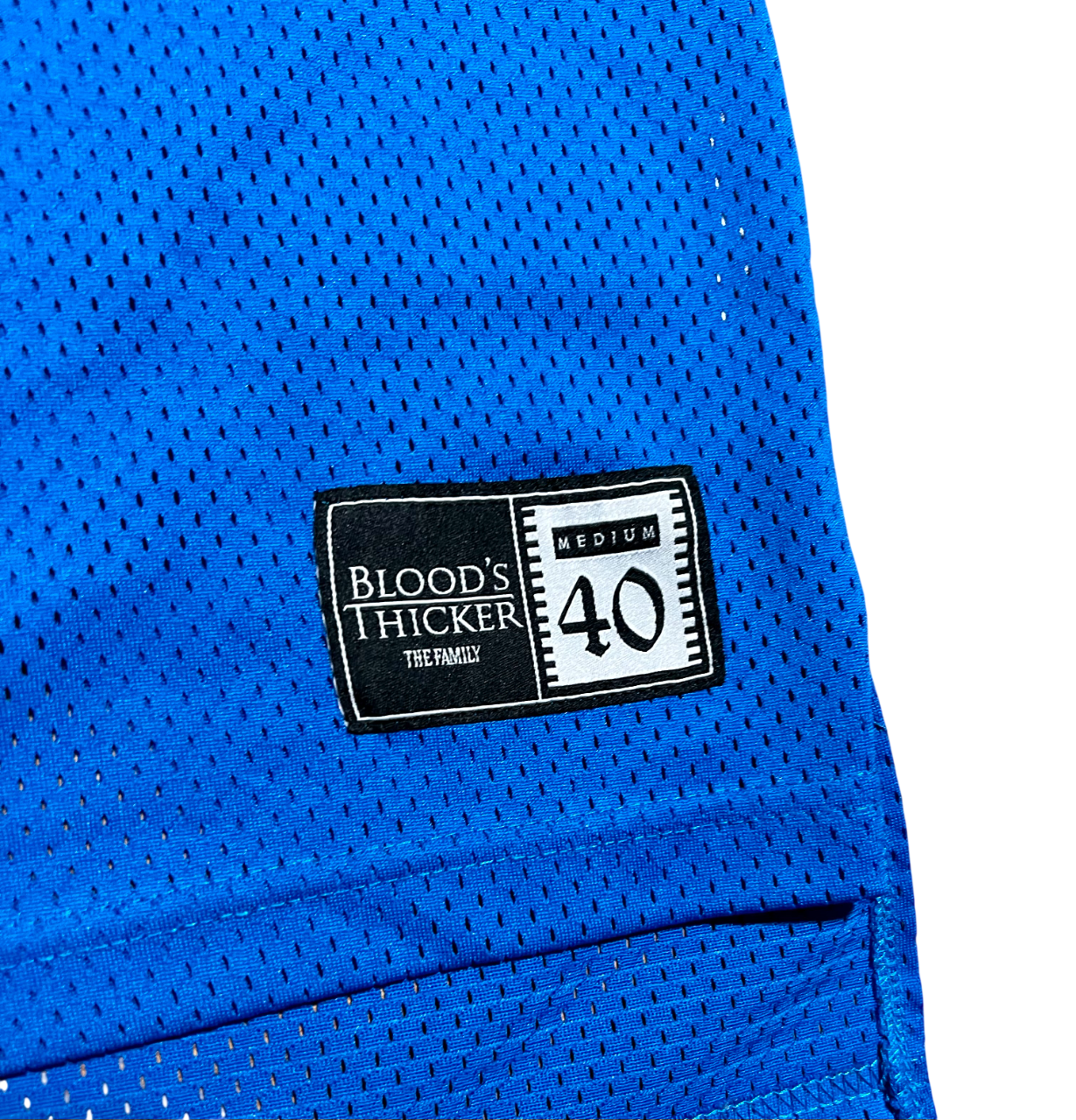 Jesus Shuttlesworth Ray Allen Lincoln Blue Embroidered Jersey