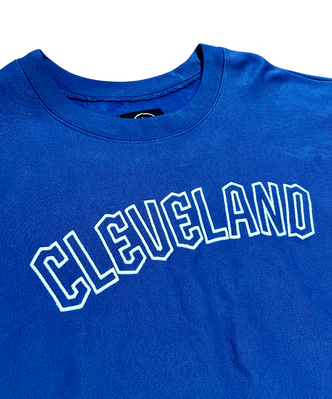 Cleveland Guardians '47 Brand Blue Crew Neck Sweatshirt