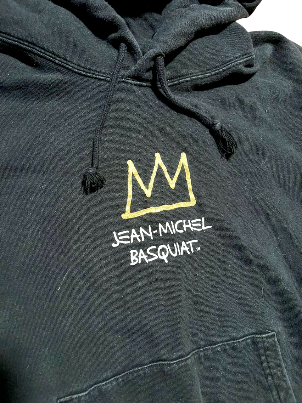 Jean-Michel Basquiat NYC Pop Icon Vintage Graphic Hoodie Sweatshirt